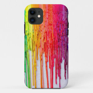 schmelzender Zeichenstiftregenbogen iphone 5 Fall Case-Mate iPhone Hülle