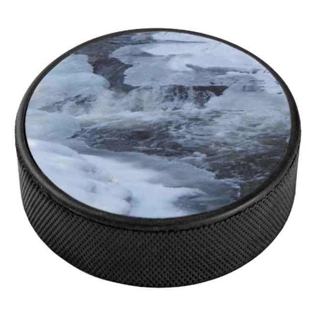 Schmelzendes Eis Eishockey Puck (3/4)