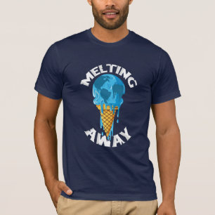 Schmelzendes wegeis-Klimawandel-Bewusstsein T-Shirt