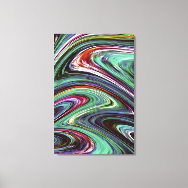 Schmelzfarben ~ 36x24 / .75 Dicke Leinwanddruck (Vorderseite)