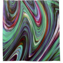 Schmelzfarben - duschvorhang