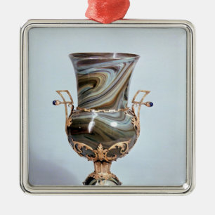 Schmelzglas durch Salviati und Co. von Venedig Ornament Aus Metall