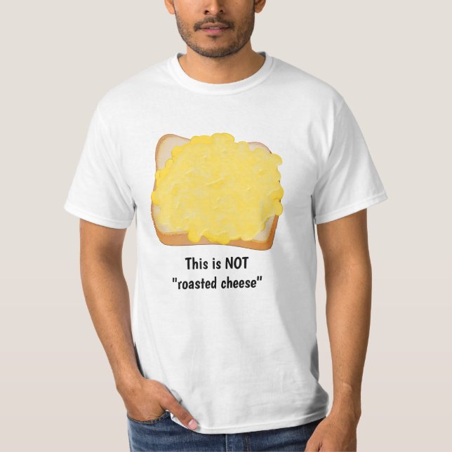 Schmelzkäse auf Toast - gegrillter Imbiss T-Shirt (Vorderseite)