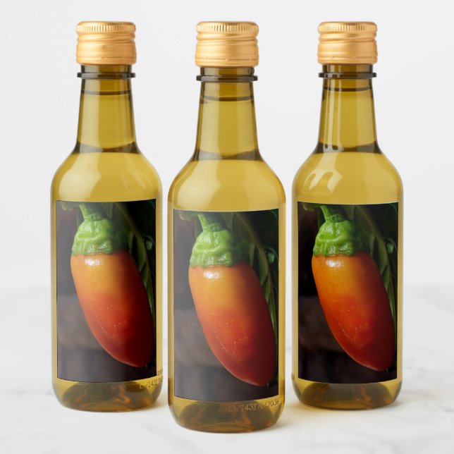 Schmelzpfeffer Weinetikett (Flaschen)