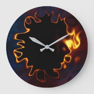 Schmelzring Große Wanduhr