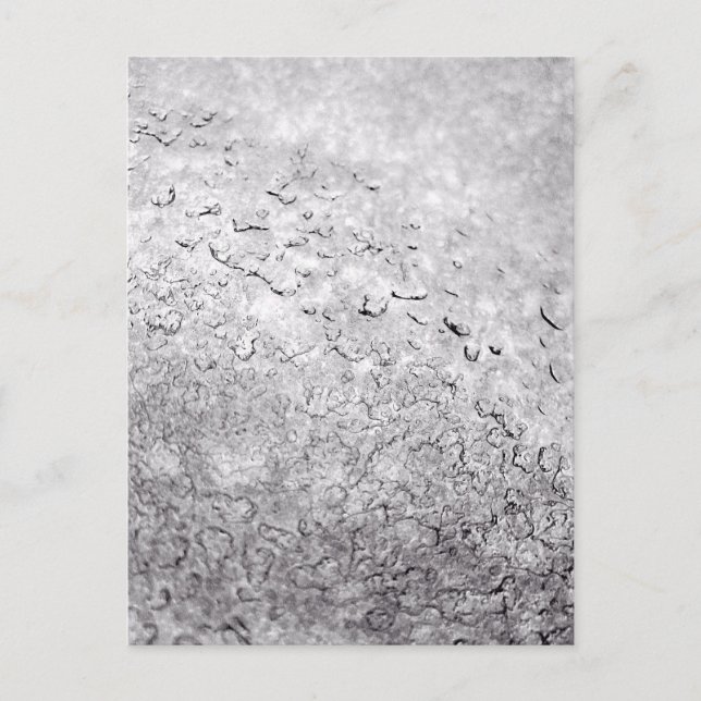 Schmelzschnee Postkarte (Vorderseite)