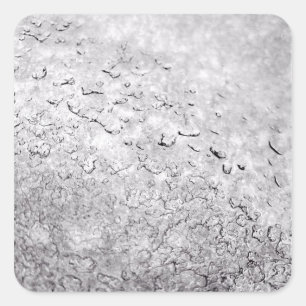 Schmelzschnee Quadratischer Aufkleber