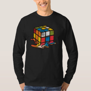 Schmelzwürfelpuzzle lösen Cube Speed kubieren Cube T-Shirt