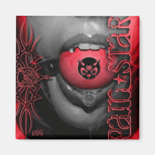 SCHMERZ-STERN Ball-Gag Magnet