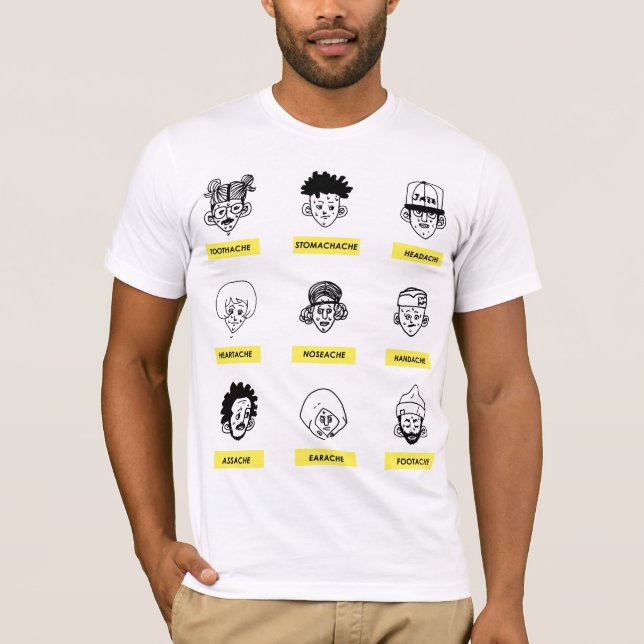 Schmerz T-Shirt (Vorderseite)