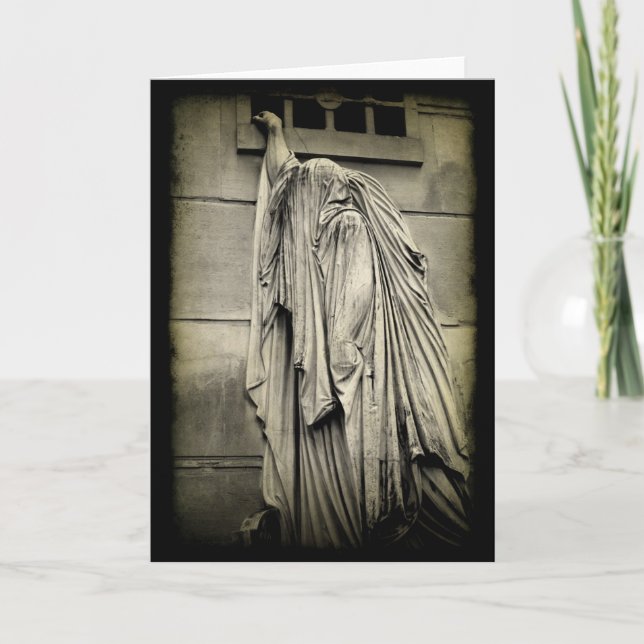 Schmerz und Trauer Beerdigung Beileid Beileid Dankeskarte (Vorderseite)