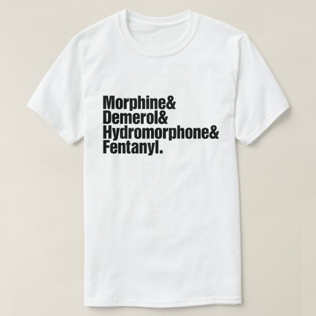 Schmerz-Weiterentwicklung - Anästhesie T-Shirt (Design vorne)