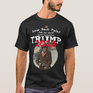Schmerzen im unteren Rücken? Fragen Sie mich über  T-Shirt