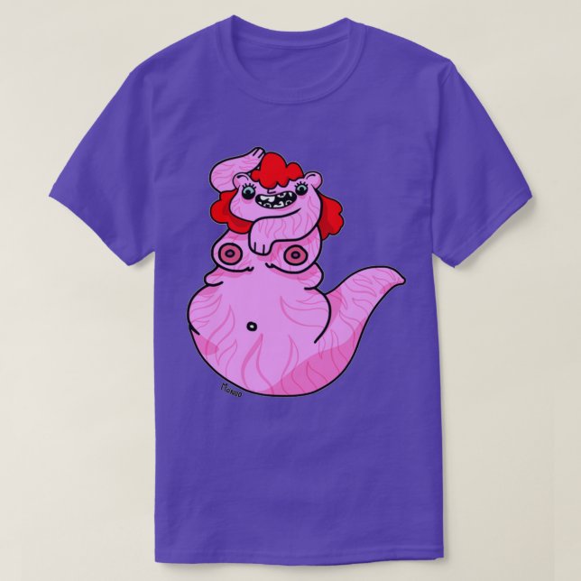 Schmerzen unter Wasser T-Shirt (Design vorne)