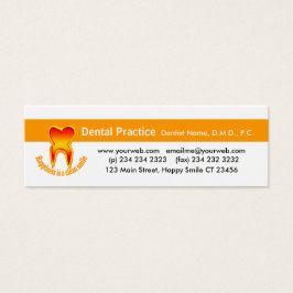 Schmerzhafter Zeichn der Ernennung von Zahnärzten