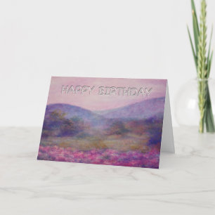 schmerzlicher Sommernachmittag Geburtstag Karte