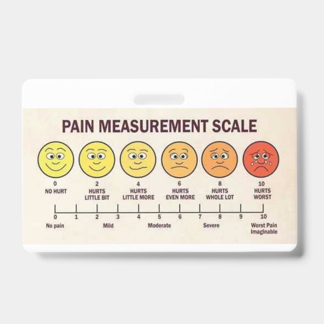 Schmerzmanagement Ausweis (Vorderseite)