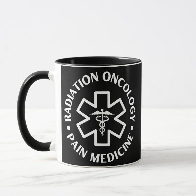 Schmerzmedizin Ärztin Krankenschwester Tasse (Links)