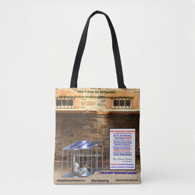 Schmerzpatient - chronischer Schmerz Bewusstsein (Vorderseite)