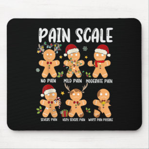 Schmerzskala Gingerbrei Trauma Nurse Weihnachten N Mousepad