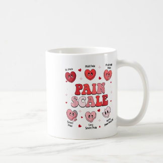 Schmerzskala Herz Candy Trauma Nurse Triage Valent Kaffeetasse