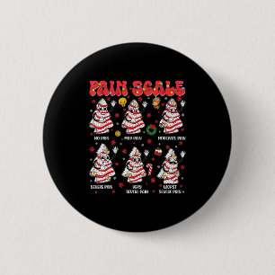 Schmerzskala Lustiger Weihnachtsbaum Kuchen Pjs Sc Button
