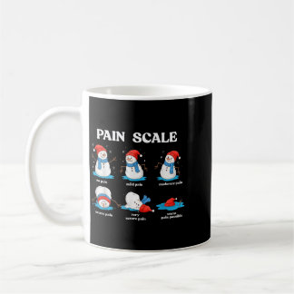 Schmerzskala Schneemann Lustiger Krankenpfleger We Kaffeetasse