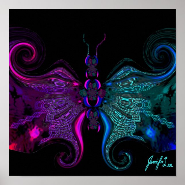 Schmetterling 2 poster (Vorne)