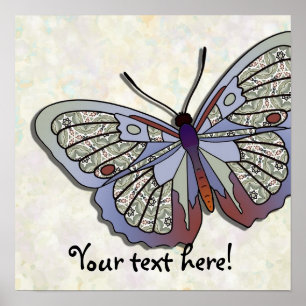 Schmetterling - 34 poster