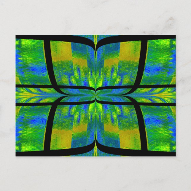 Schmetterling 4 postkarte (Vorderseite)