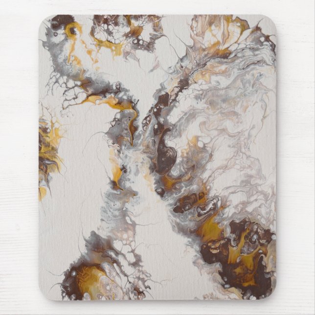 Schmetterling - abstrakt Acryl Mousepad (Vorne)