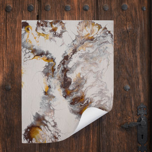 Schmetterling - abstrakte Acrylmalerei Poster