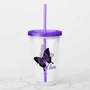 Schmetterling Acryltrinkbecher