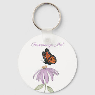 Schmetterling an der Schlüsselkette der Kone-Blume Schlüsselanhänger