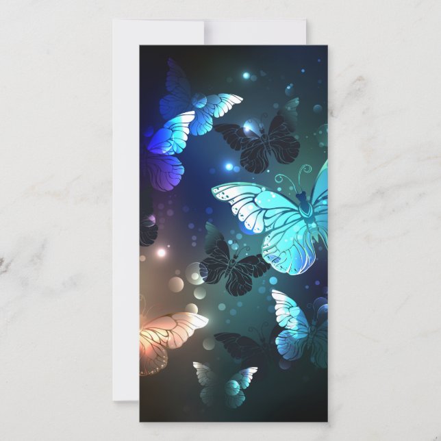 Schmetterling Ankündigung (Vorderseite)