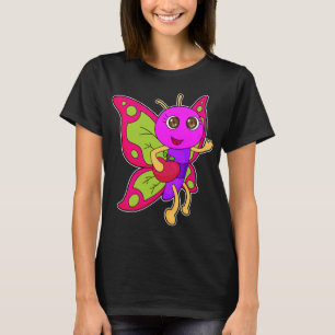 Schmetterling Apple Fruit T-Shirt