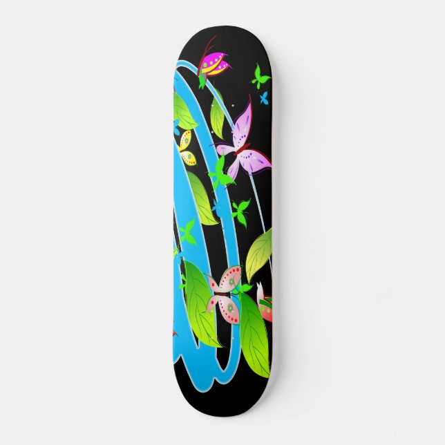 Schmetterling Art 12A Skateboard (Vorderseite)
