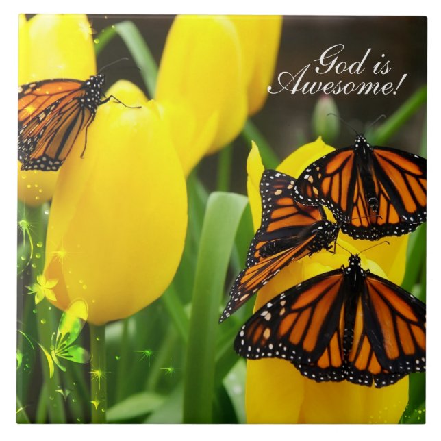 Schmetterling Art 22 Tiles Fliese (Vorderseite)