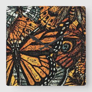 Schmetterling Art 30 Wanduhren und zahlreiche Opti