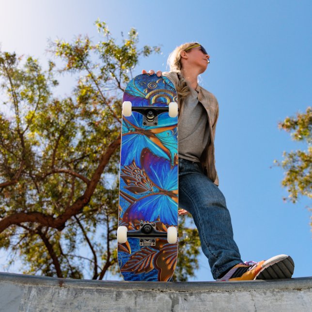 Schmetterling Art 35 Skateboard (Außenbereich 1)