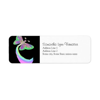 Schmetterling auf Black By: Mendi