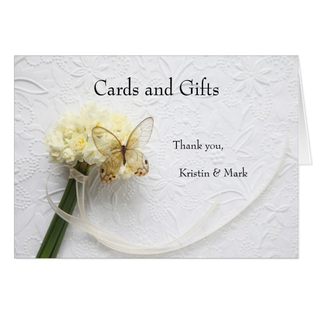 Schmetterling auf Blume (Vorderseite (Horizontal))