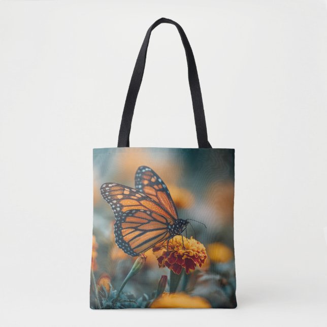 Schmetterling auf einer Ringelblume (Vorderseite)