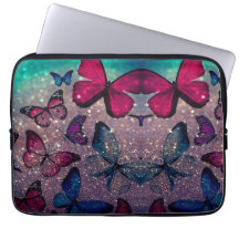 Schmetterling auf Glitzer