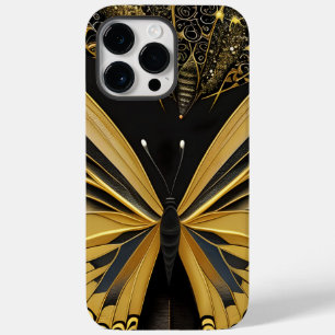 Schmetterling auf schwarz Case-Mate iPhone 14 pro max hülle