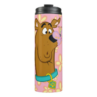 Schmetterling auf Scooby-Doos Nase Thermosbecher