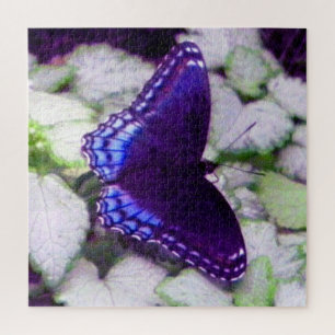 Schmetterling auf Silver Beacon Lamium Puzzle