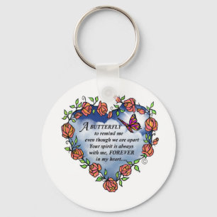 Schmetterling aus dem Himmel Schlüsselanhänger