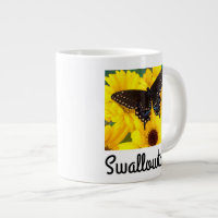 Schmetterling aus schwarzem Frack