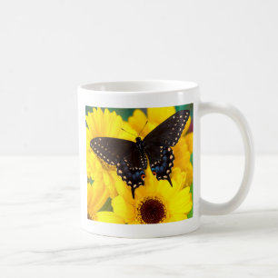 Schmetterling aus schwarzem Frack Kaffeetasse